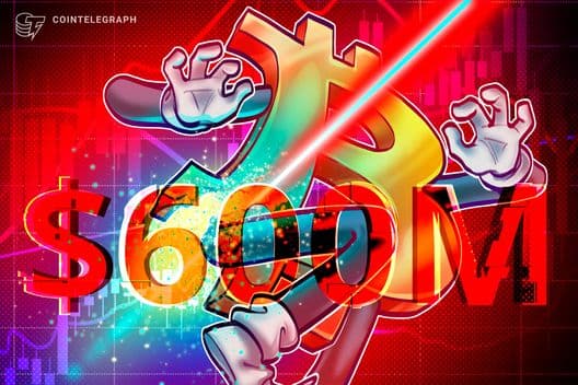 Over $600M in Bitcoin longs liquidated as BTC dips toward $60K