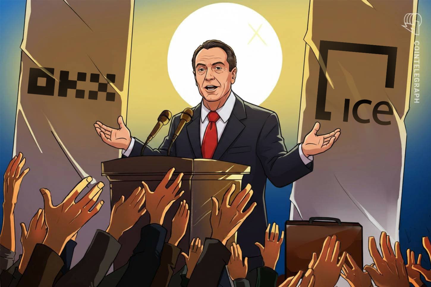Andrew Cuomo to lead joint TradFi-crypto venture between OKX and Intercontinental Exchange